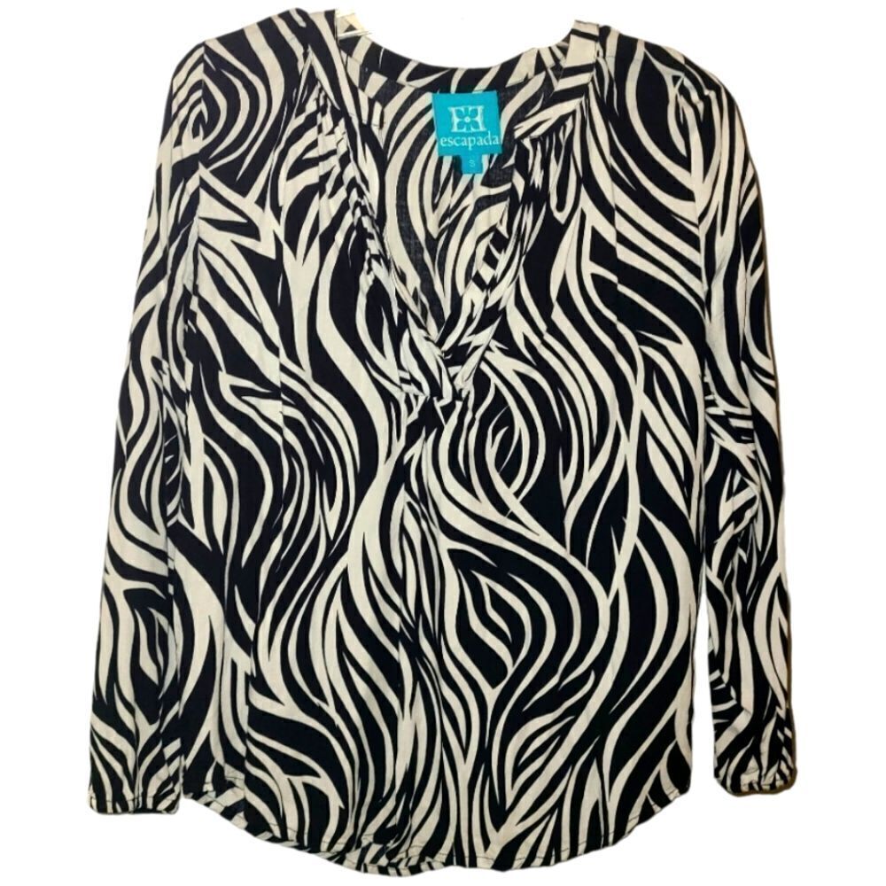 Escapada Zebra Print Blouse